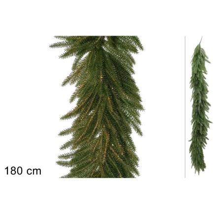 GUIRNALDA 180 CM RAMA EN PVC GLITTER ORO