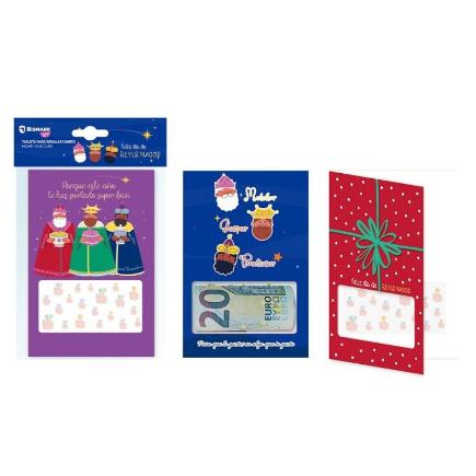 TARJETA PARA REGALAR DINERO REYES MAGOS