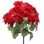 RAMO POINSETTIA X5 ROJO