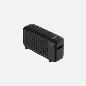 RADIADOR DE MICA PINSAPO 1000W NEGRO 2POT ANTIVUEL CON LUZ