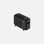 RADIADOR DE MICA PINSAPO 600W NEGRO 2POT ANTIVUELC 29X38X16 CM