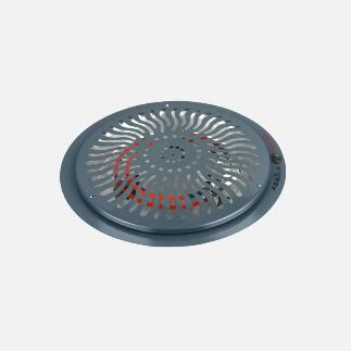 BRASERO ELECT.RUDY GRIS 900W 2POT REJILLA DE PROTE 3 MT CABLE