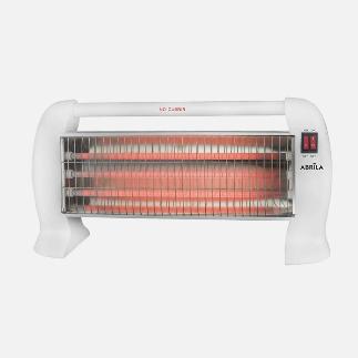 BRASERO ELECT CUARZO HUNTER 1200W BLANCO 3 POT.ANTIV ASA 25X48.5X12.5 CM