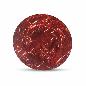 BAJOPLATO PLASTICO ROJO BRILLANTE D.33