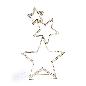 ESTRELLAS 3 PIEZAS ENCIMERA METALICA Y