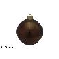 BOLA 25 CM MARRON BRILLANTE