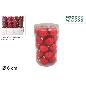 BOLA 6 CM 25 PZ ROJO