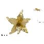 TALLO DE FLOR 35 CM EFEC TERCIOPELO LAMINADO DORADO CON BRILLO