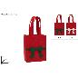 BOLSITA FIELTRO ROJO CON LAZO 2 MOD SURT