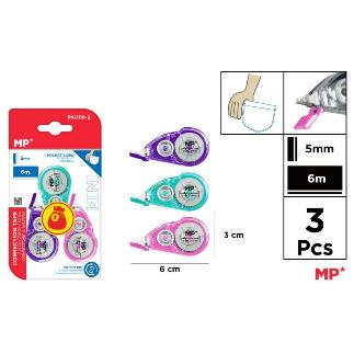 CORRECTOR CINTA 5MM X 6 M