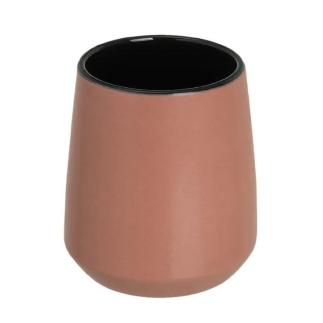 VASO BAÑO DOLOMITA TERRACOTA 9X9X10 CM