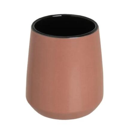 VASO BAÑO DOLOMITA TERRACOTA 9X9X10 CM