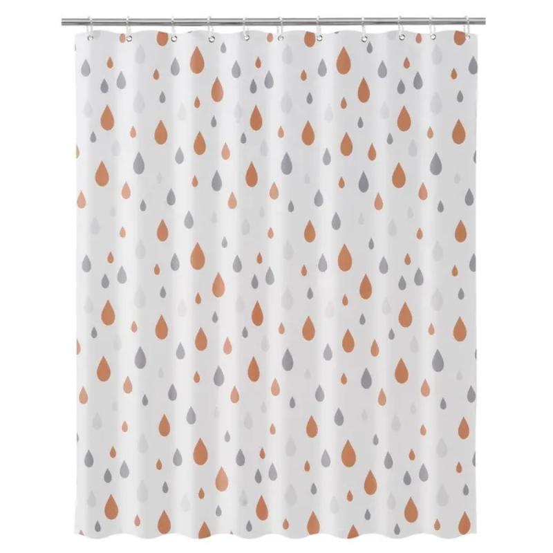CORTINA BAÑO POLIESTER 180X180 CM