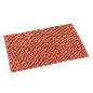 ALFOMBRA BAÑO CHENILLA TERRACOTA 60X40 CM