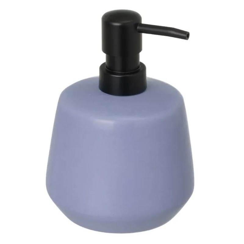 DISPENSADOR BAÑO DOLOMITA AZUL 10X10X15 CM