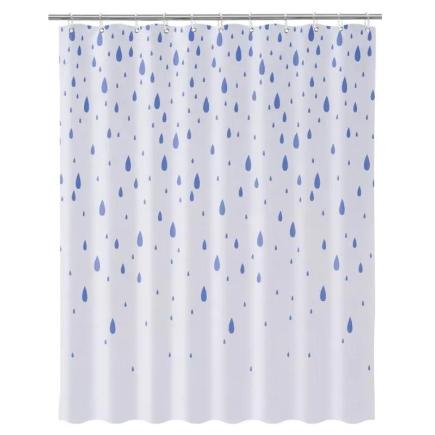 CORTINA BAÑO POLIESTER 180X180 CM