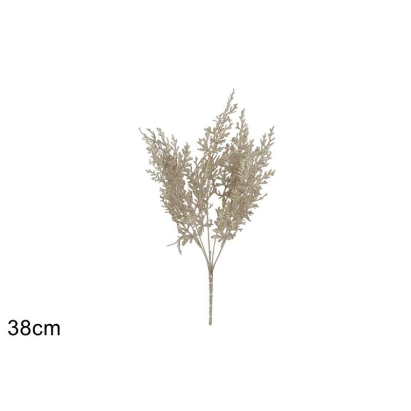 RAMA DE 38 CM CON PURPURINA CHAMPAN
