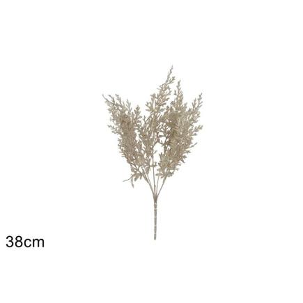 RAMA DE 38 CM CON PURPURINA CHAMPAN