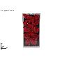 SET 4 PIEZAS MARIPOSAS CON PINZA GLITTER ROJO