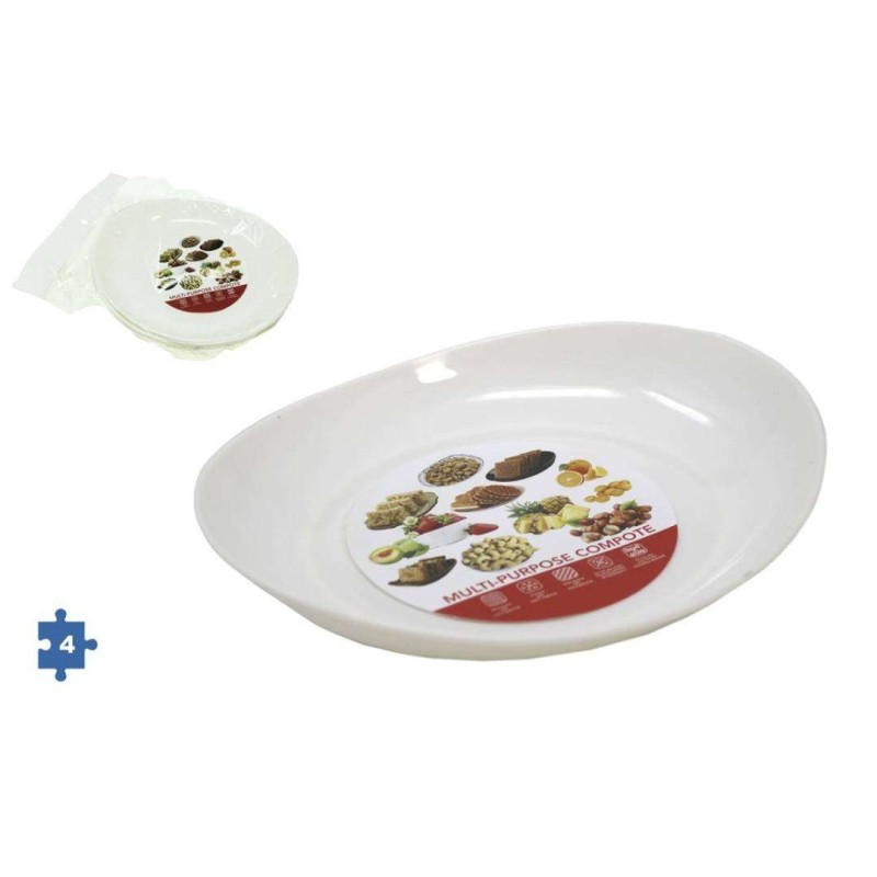 BANDEJA-BOWL BLANCO PLAST