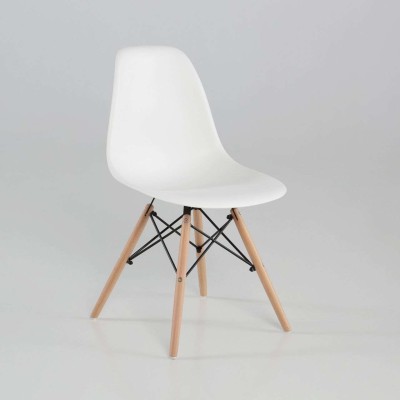 SILLA DEC.BLANCO 45X40X80 CM.                     