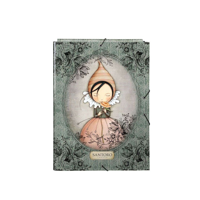 CARPETA FOLIO 3 SOLAPAS MIRABELLE SANTORO