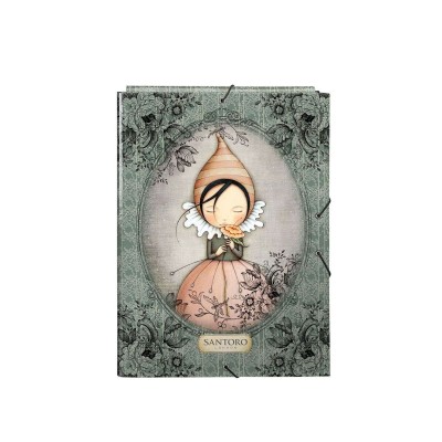 CARPETA FOLIO 3 SOLAPAS MIRABELLE SANTORO