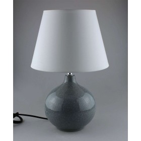 LAMPARA CERAMICA DEC 25*44 GRIS