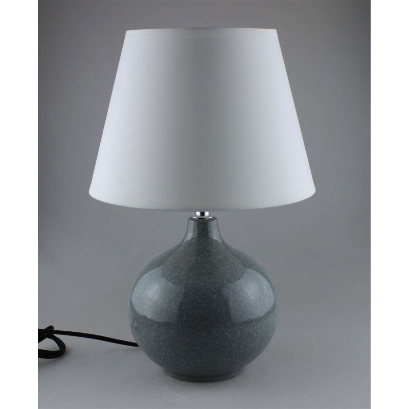 LAMPARA CERAMICA DEC 25*44 GRIS