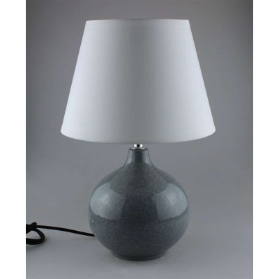 LAMPARA CERAMICA DEC 25*44 GRIS