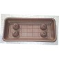BANDEJA DUCALE 100 CMS CHOCOLATE
